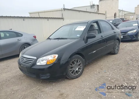 2008 Kia Spectra Ex from USA, damaged, VIN KNAFE121785565557